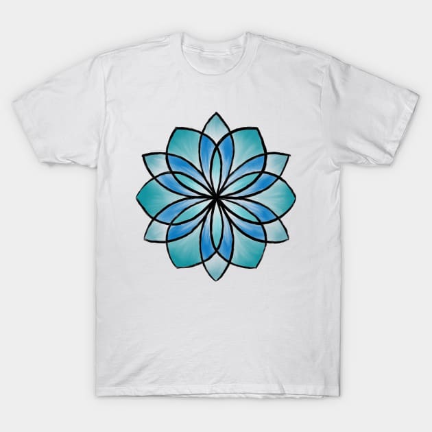 Cool Spectrum Mandala T-Shirt by HammerApparel